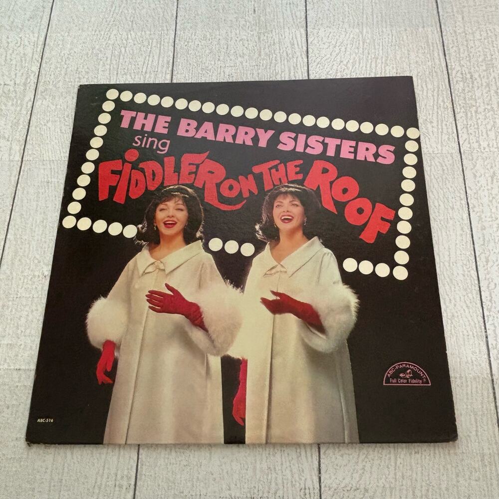 The Barry Sisters Vintage Vinyl Album ABC-Paramount Records 1964 Musical